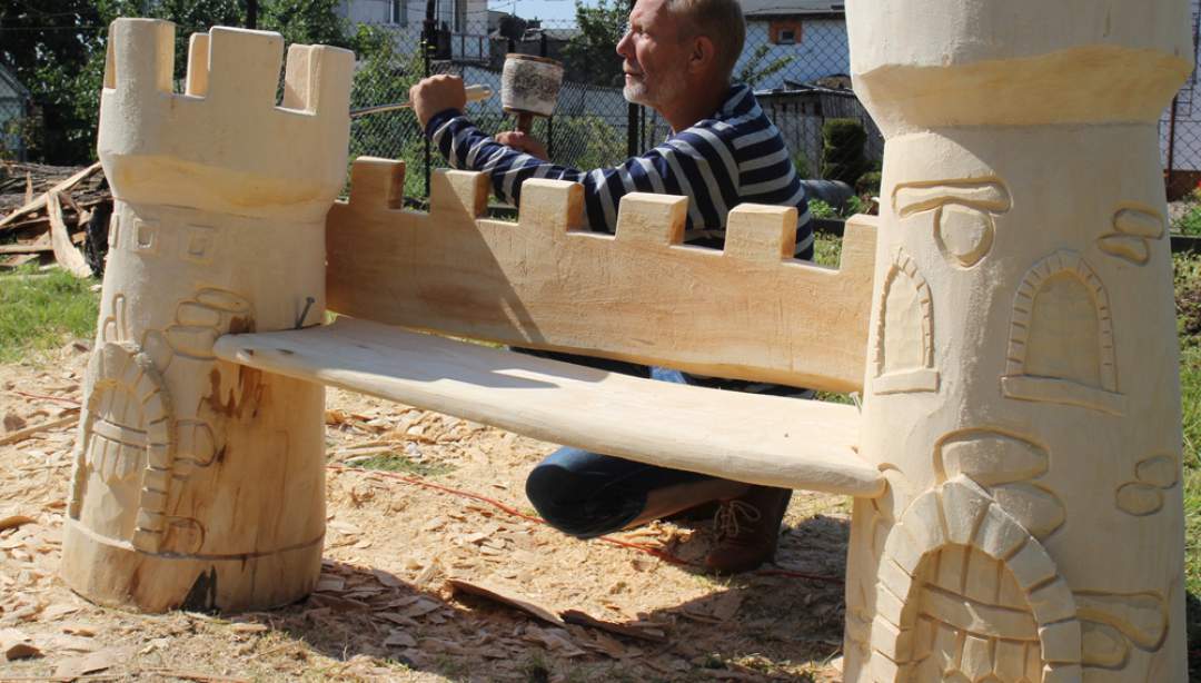 Rzeźby na dziedziniec Zamku