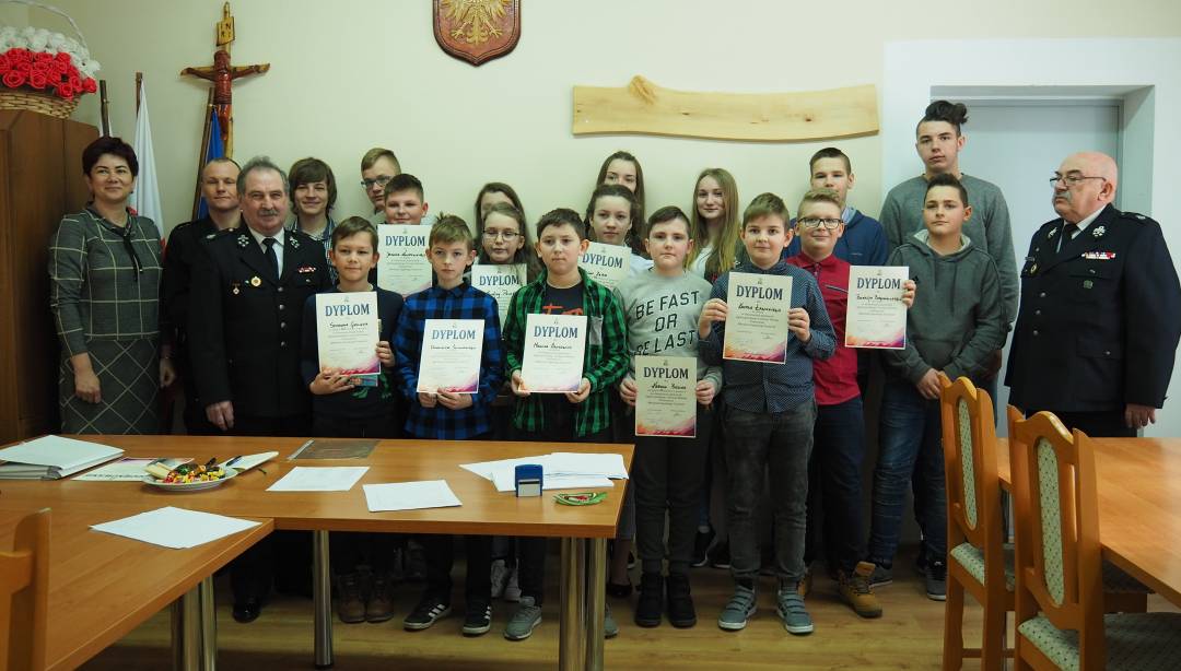 W Płośnicy Młodzież Zapobiega Pożarom