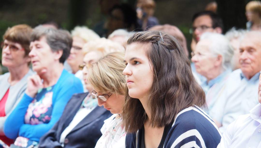 Janina Dzenis i Mariusz Bonaszewski czytali poezję
