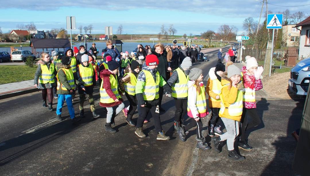 Droga w Żabinach otwarta