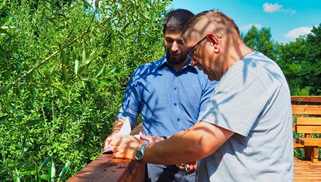 Deptak wokół jeziora w Rybnie został odebrany