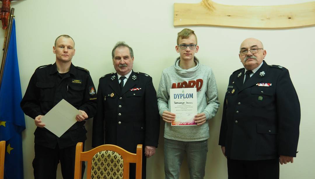 W Płośnicy Młodzież Zapobiega Pożarom