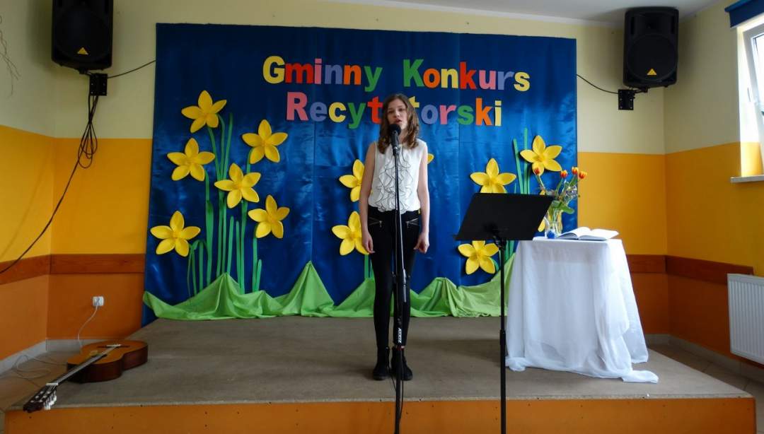 Gminny Konkurs Poezji 