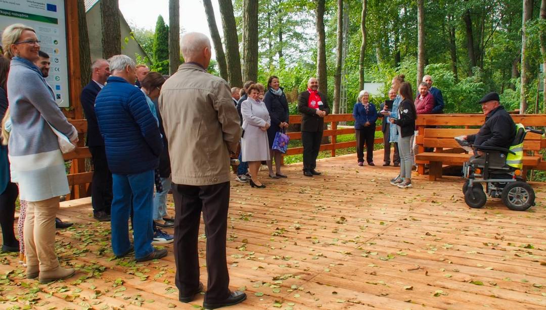 Deptak wokół jeziora w Rybnie otwarty!