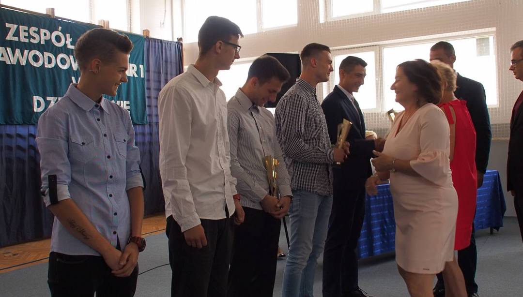 Zakończenie roku klas zawodowych ZSZ nr 1 w Działdowie
