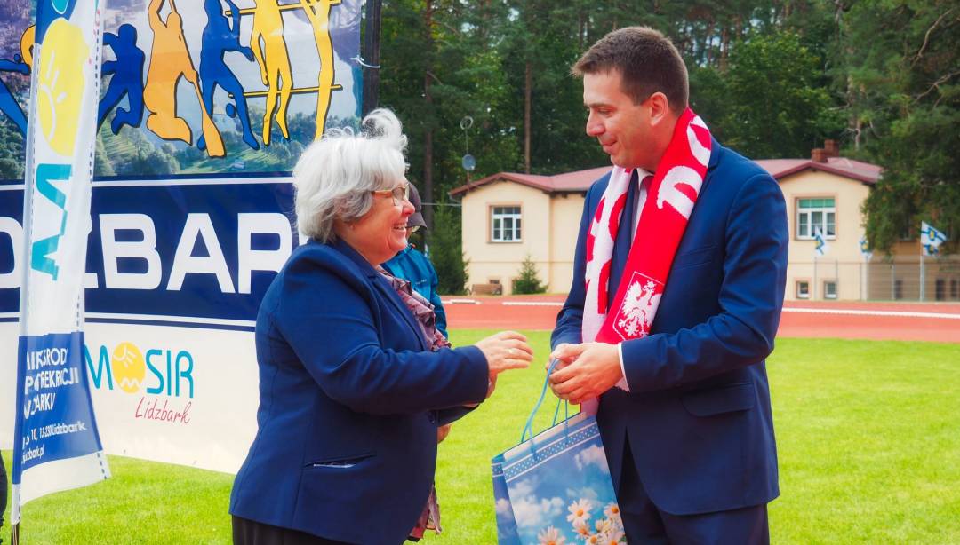 Stadion w Lidzbarku otwarty!