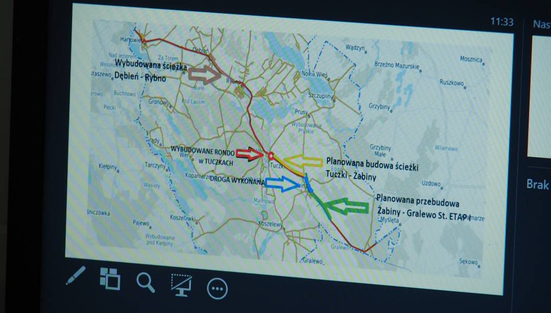 Droga w Żabinach otwarta