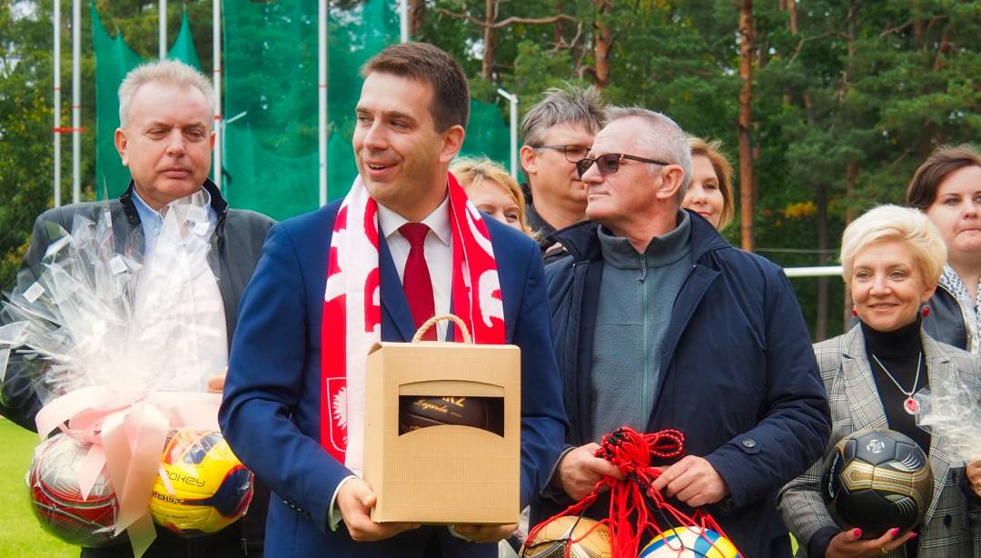 Stadion w Lidzbarku otwarty!