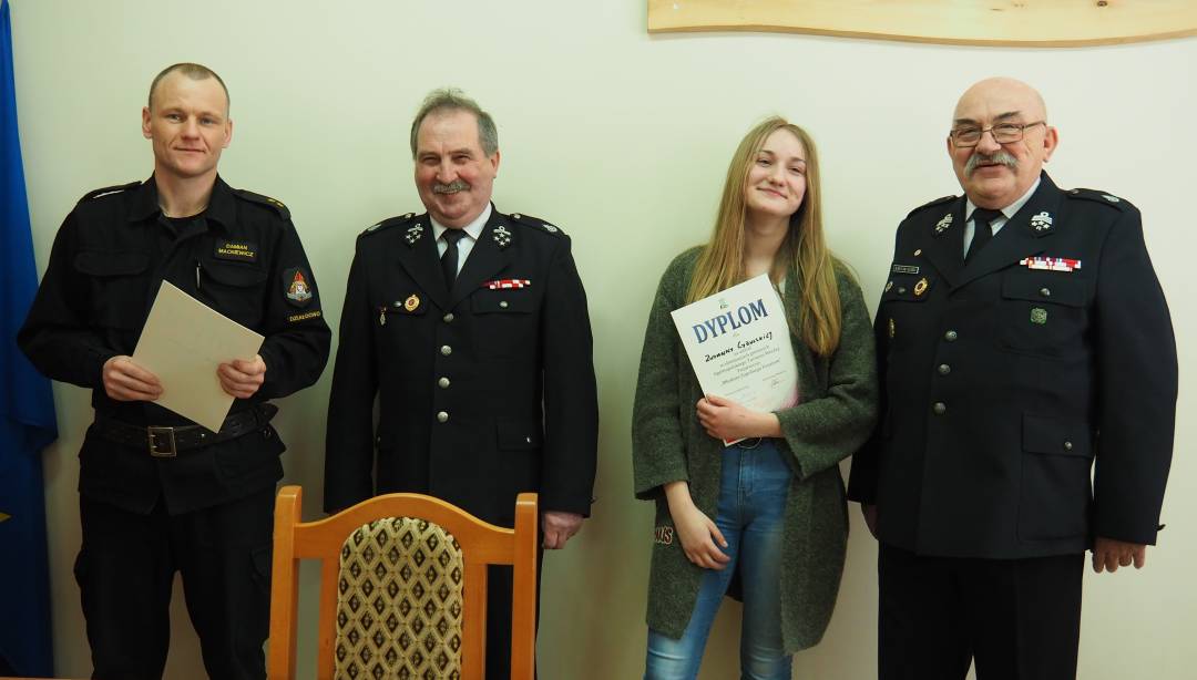 W Płośnicy Młodzież Zapobiega Pożarom