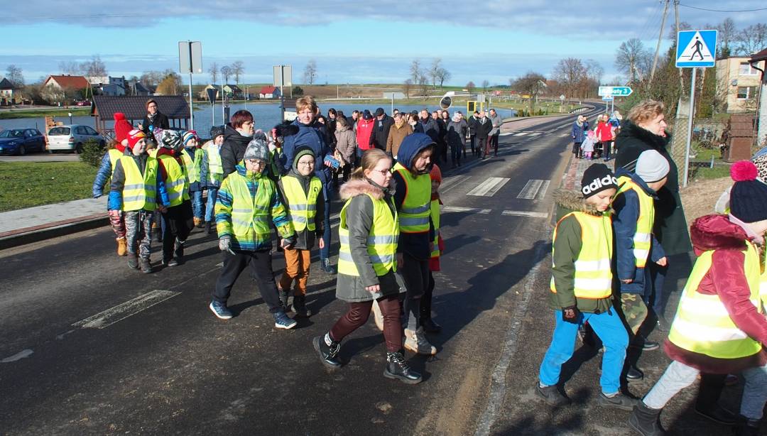 Droga w Żabinach otwarta
