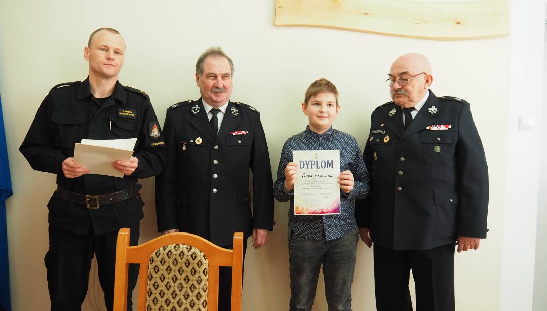 W Płośnicy Młodzież Zapobiega Pożarom