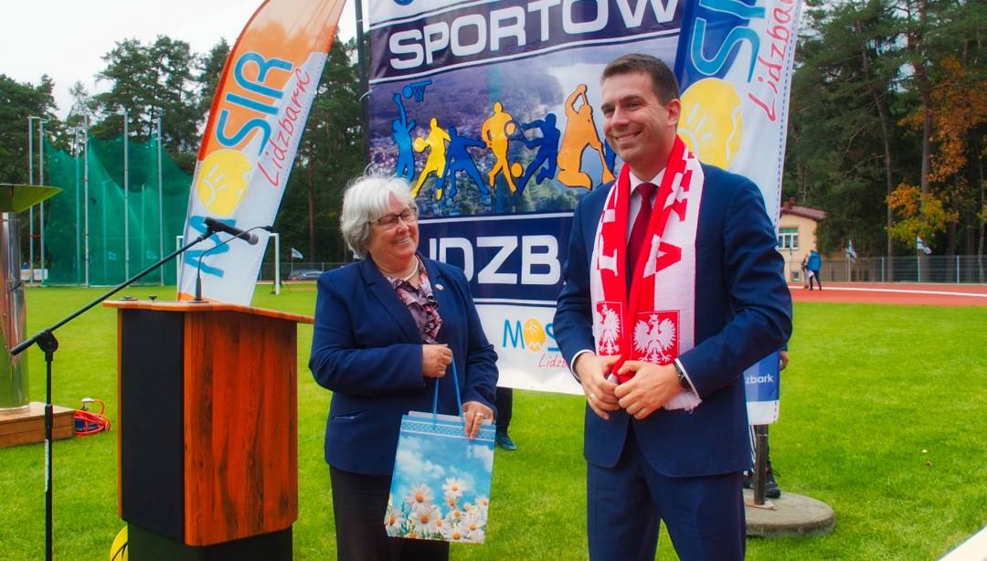 Stadion w Lidzbarku otwarty!