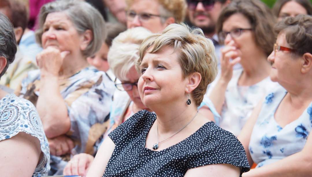 Janina Dzenis i Mariusz Bonaszewski czytali poezję