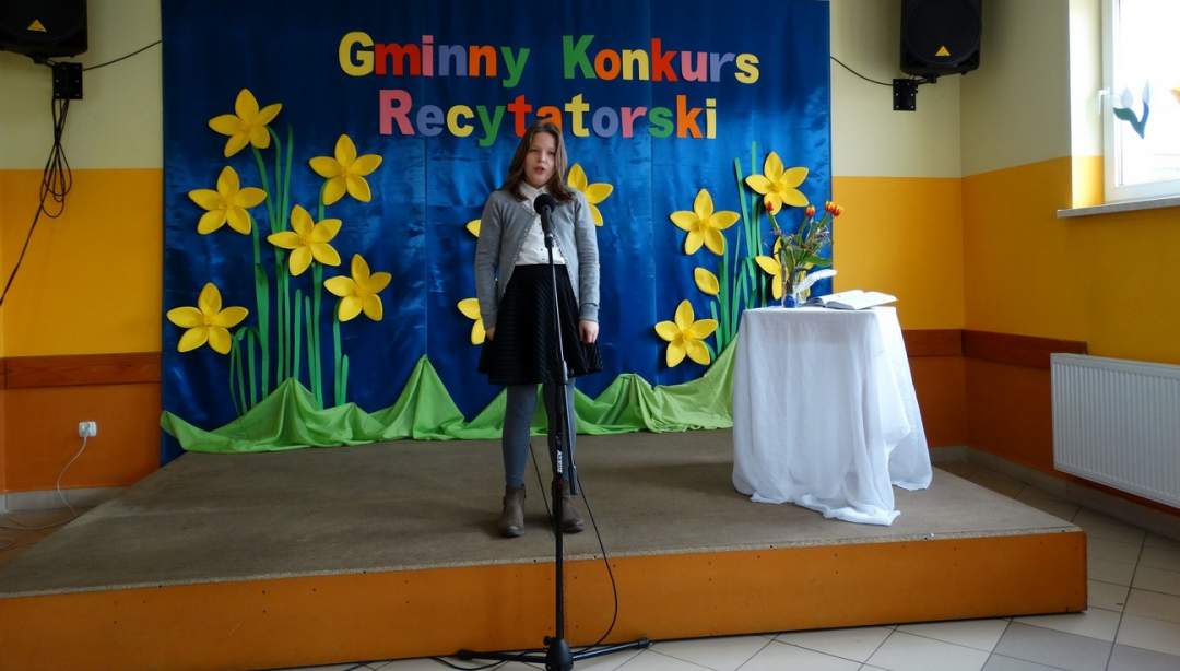 Gminny Konkurs Poezji 
