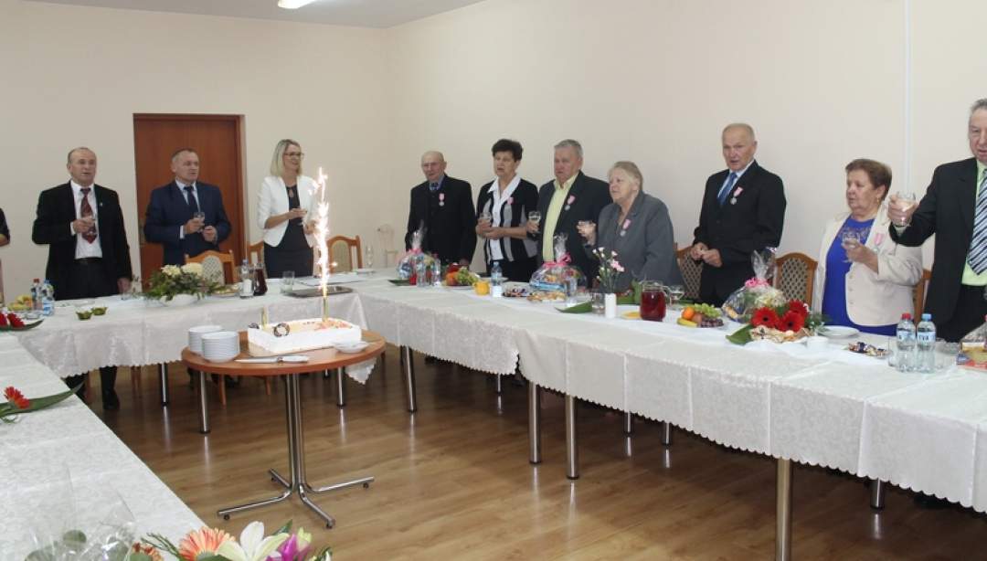 Złote Gody 9 par małżeńskich z Gminy Płośnica