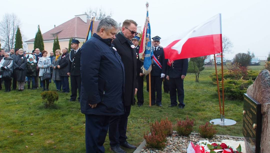 Wzruszające uroczystości patriotyczne w Wielkim Łęcku