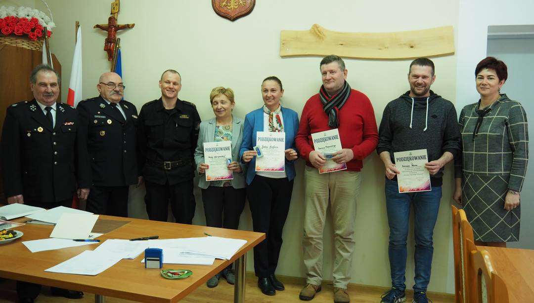 W Płośnicy Młodzież Zapobiega Pożarom