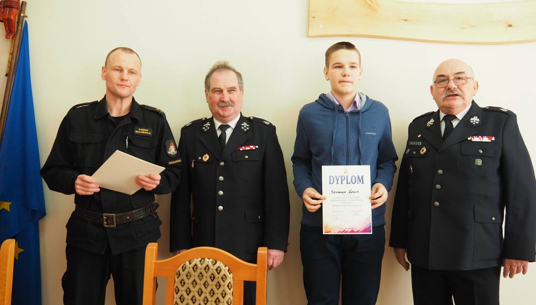 W Płośnicy Młodzież Zapobiega Pożarom