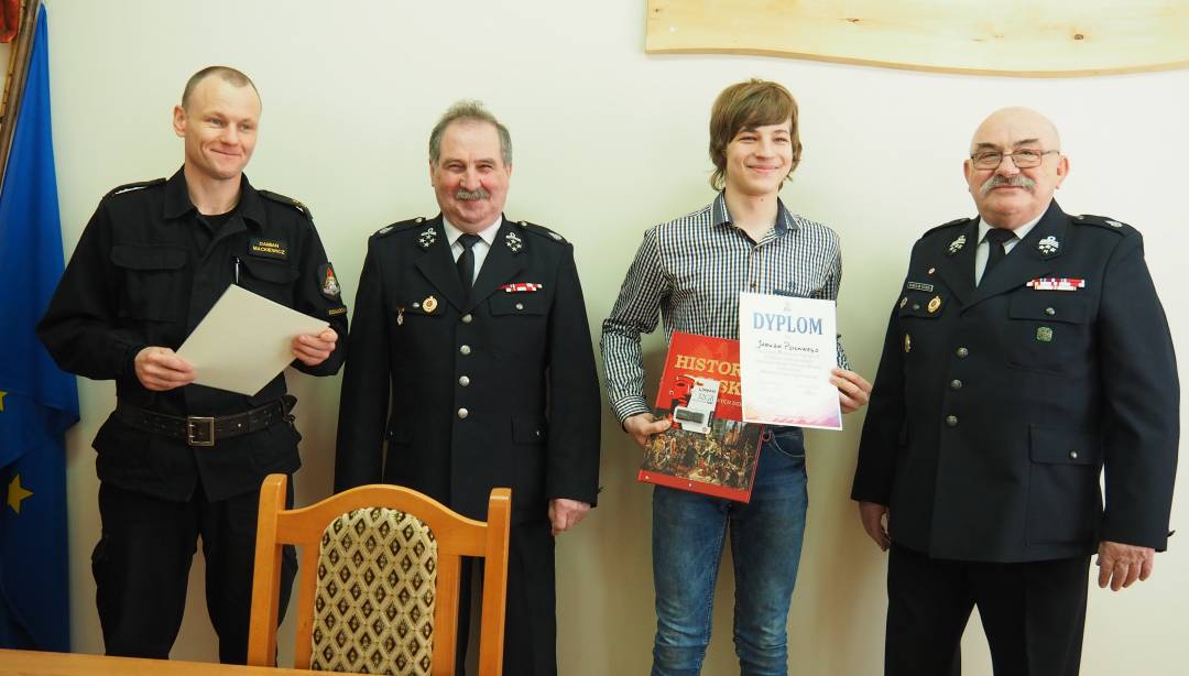 W Płośnicy Młodzież Zapobiega Pożarom