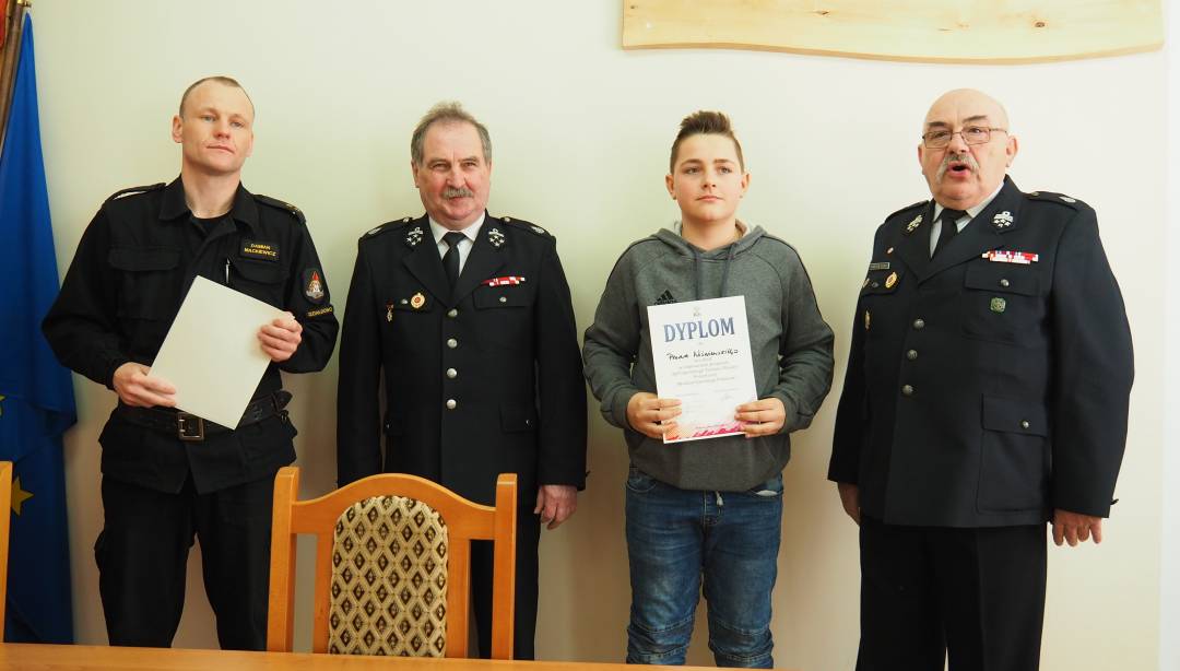 W Płośnicy Młodzież Zapobiega Pożarom