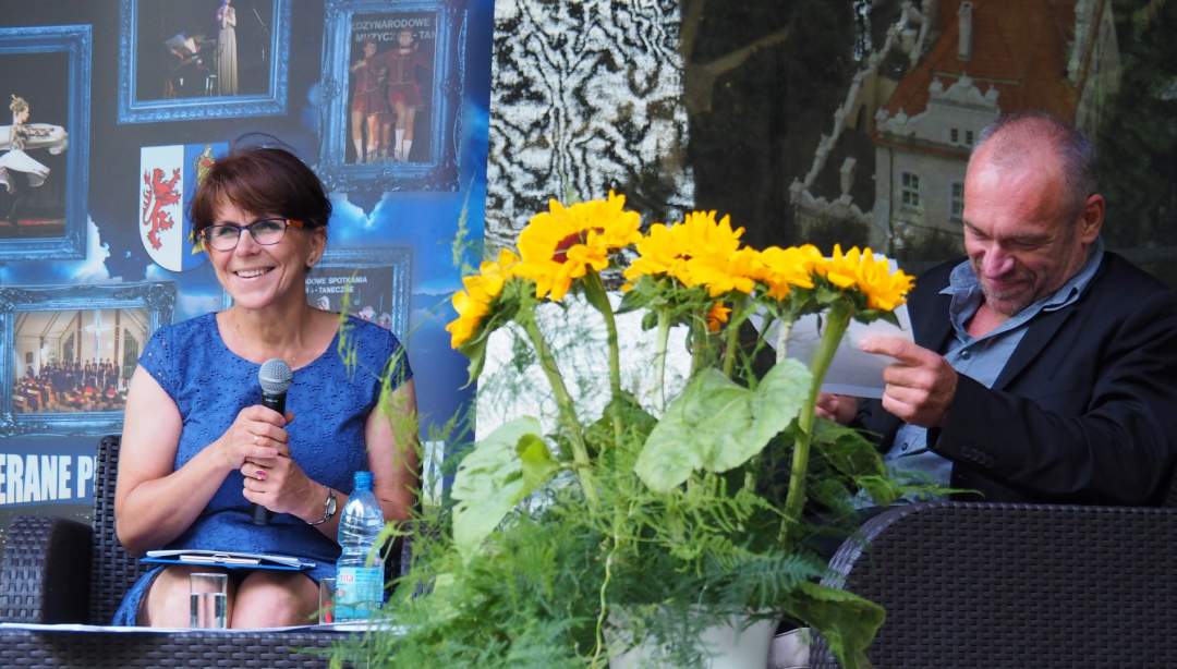 Janina Dzenis i Mariusz Bonaszewski czytali poezję