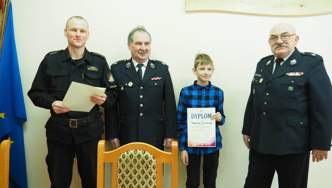 W Płośnicy Młodzież Zapobiega Pożarom