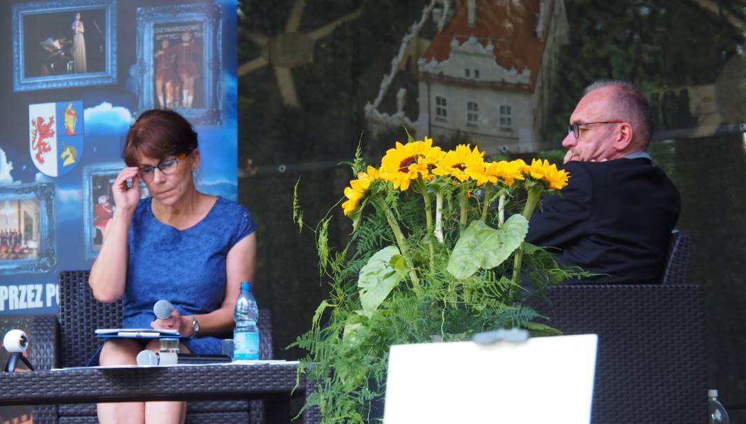 Janina Dzenis i Mariusz Bonaszewski czytali poezję