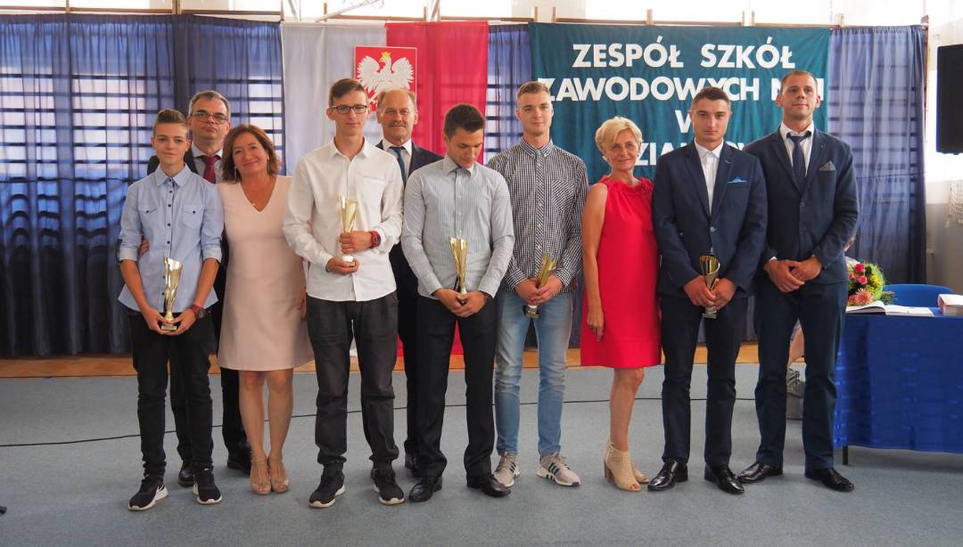 Zakończenie roku klas zawodowych ZSZ nr 1 w Działdowie