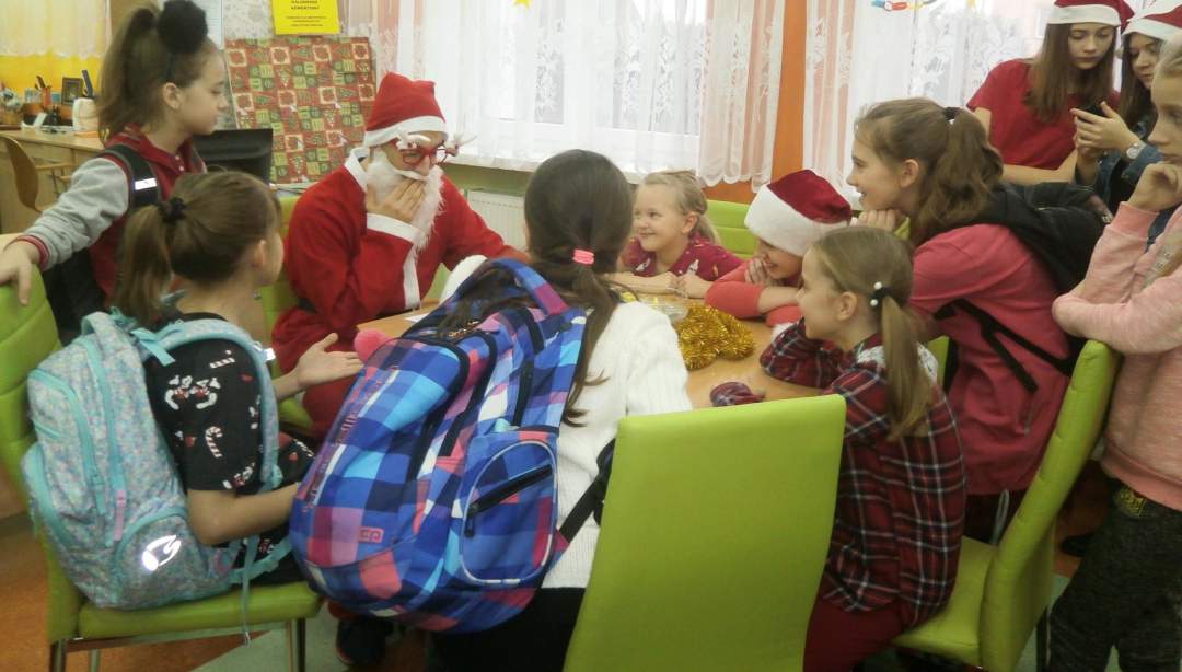 Biblioteczne Mikołajki w SP2