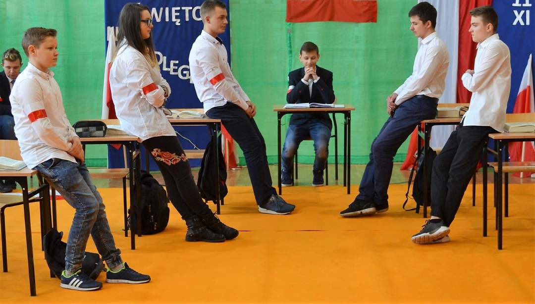 Było uroczyście i biało-czerwono