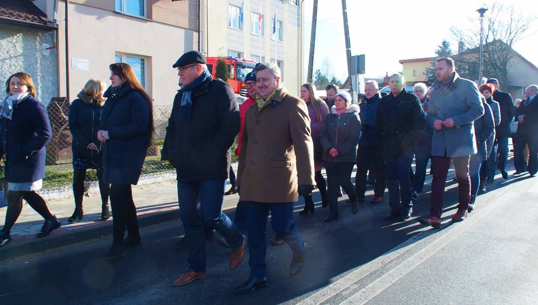 Droga w Żabinach otwarta