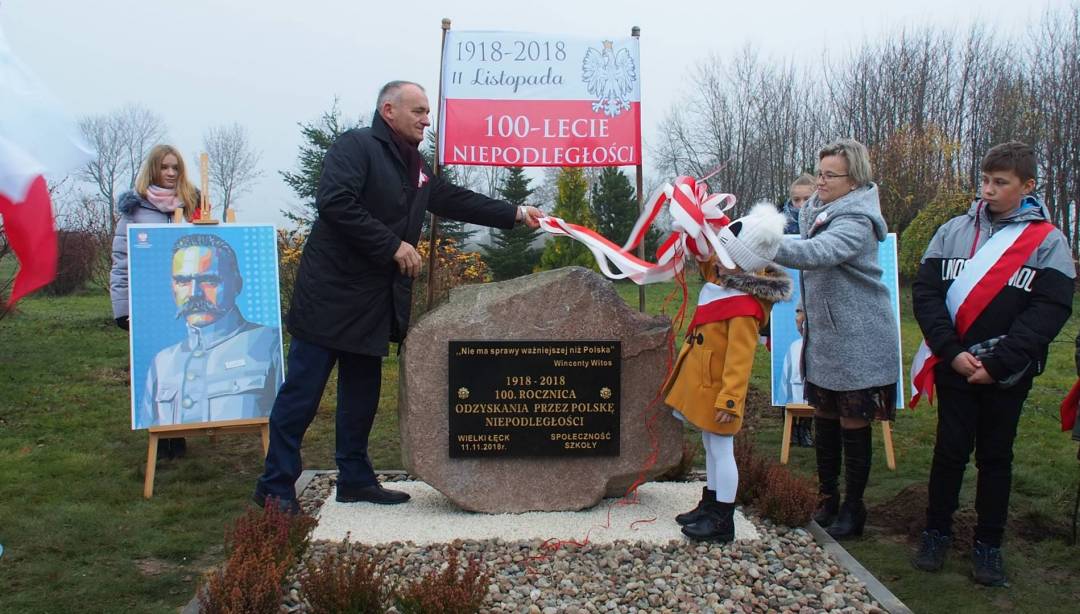 Wzruszające uroczystości patriotyczne w Wielkim Łęcku