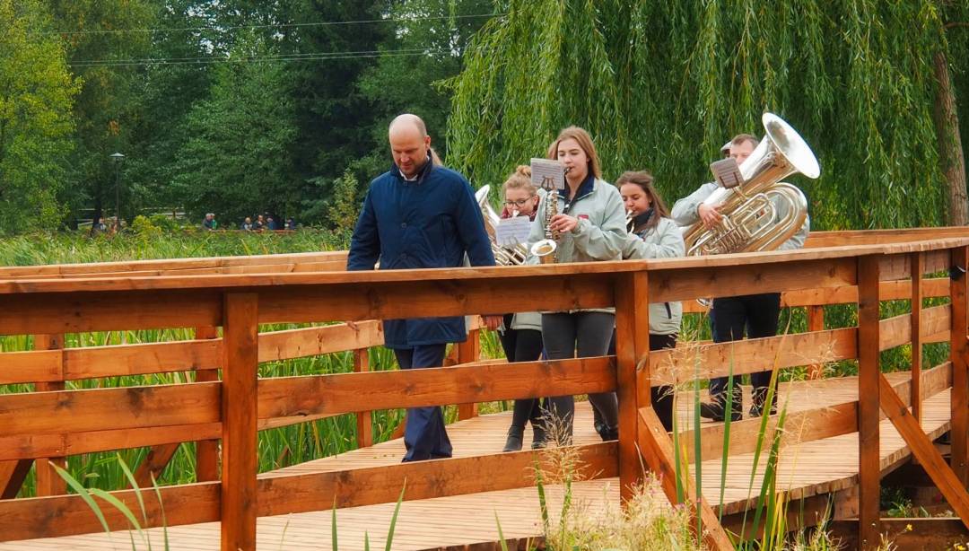 Deptak wokół jeziora w Rybnie otwarty!