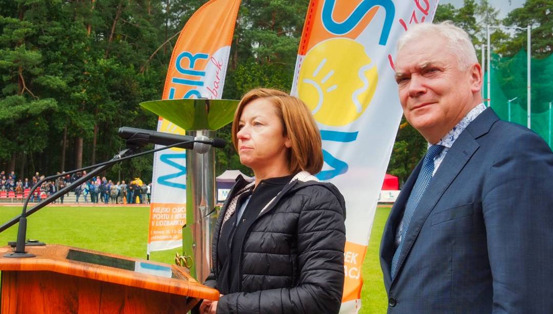 Stadion w Lidzbarku otwarty!