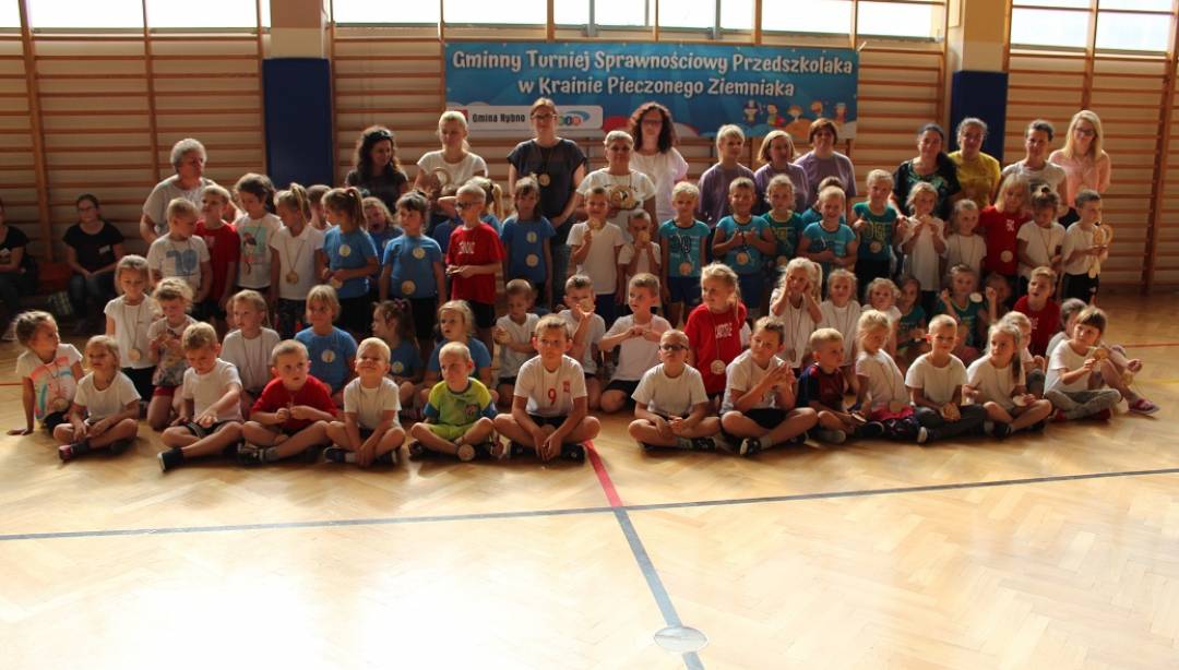 Gminny Turniej Sprawnościowy Przedszkolaków