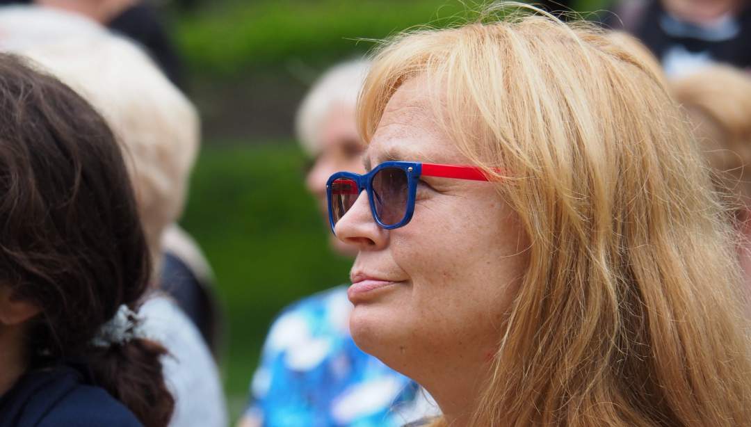 Janina Dzenis i Mariusz Bonaszewski czytali poezję