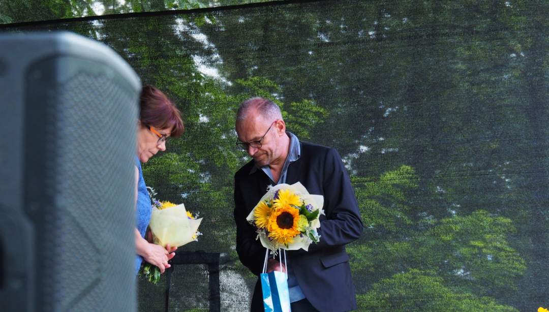 Janina Dzenis i Mariusz Bonaszewski czytali poezję