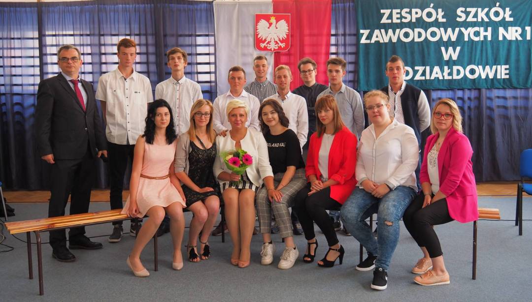 Zakończenie roku klas zawodowych ZSZ nr 1 w Działdowie