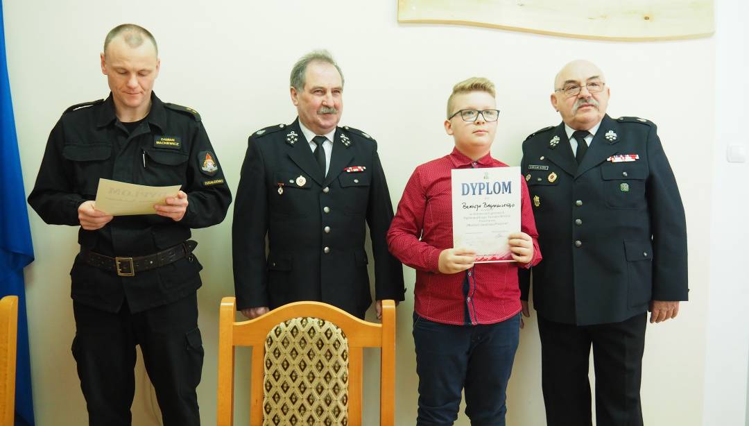 W Płośnicy Młodzież Zapobiega Pożarom