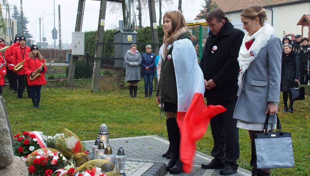 Wzruszające uroczystości patriotyczne w Wielkim Łęcku