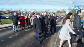 Droga w Żabinach otwarta