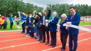 Stadion w Lidzbarku otwarty!