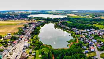 Deptak wokół jeziora w Rybnie został odebrany