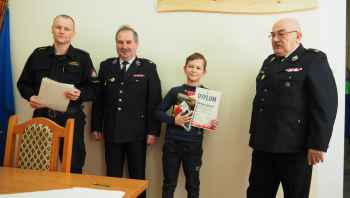 W Płośnicy Młodzież Zapobiega Pożarom