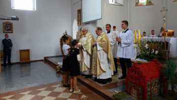 Dożynki parafialne w Burkacie