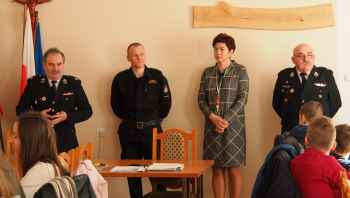 W Płośnicy Młodzież Zapobiega Pożarom