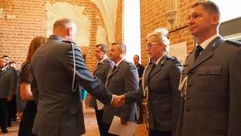 Święto Policji w Działdowie. Wręczono awanse i nagrody