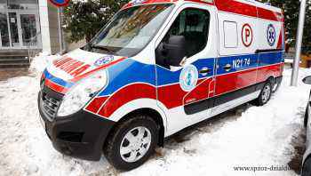 Nowy ambulans i sprzęt medyczny