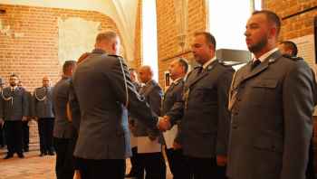 Święto Policji w Działdowie. Wręczono awanse i nagrody