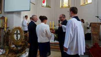 Dożynki parafialne w Burkacie